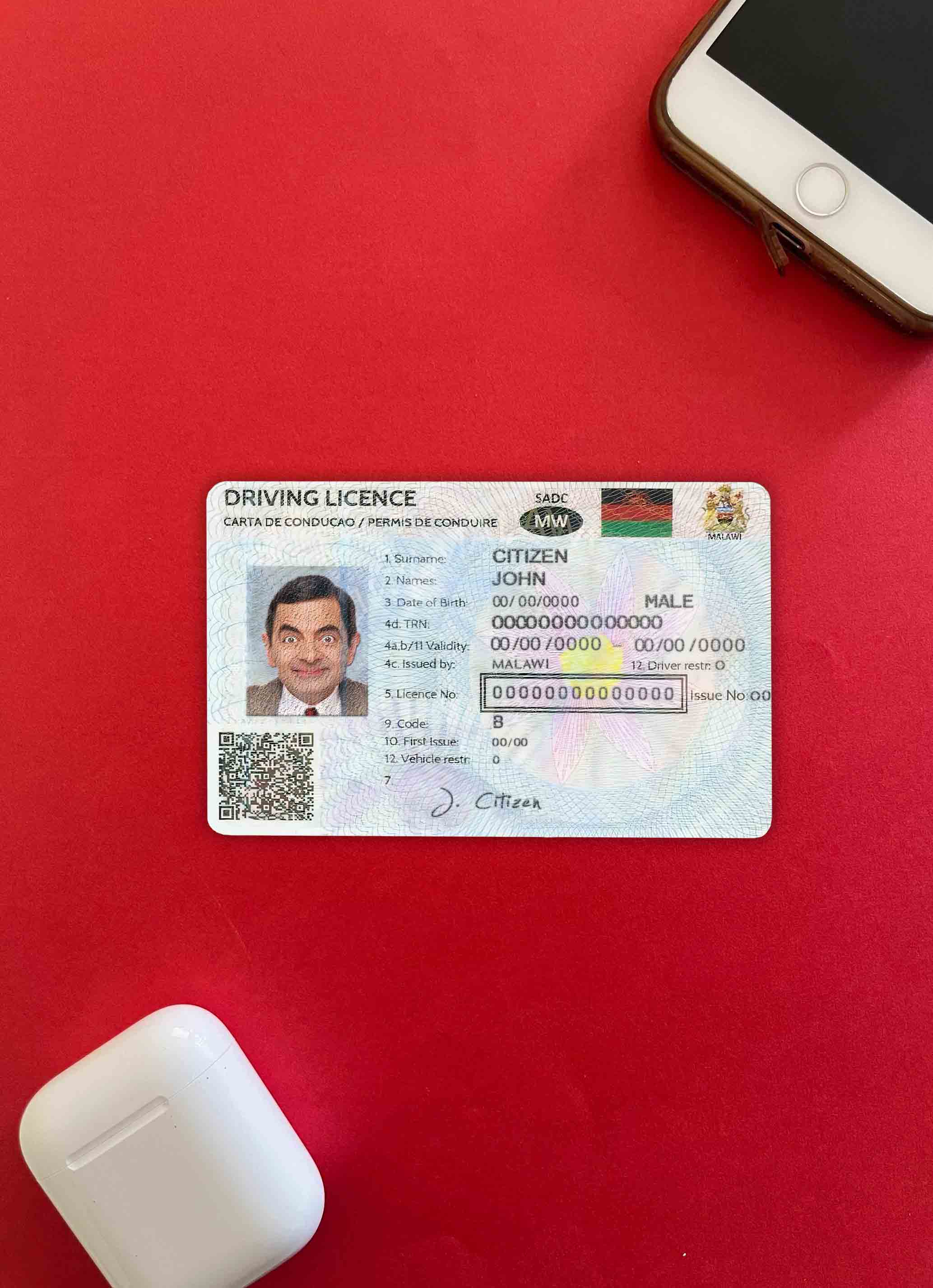 Download Malawi DL  photolook FRONT Photoshop template